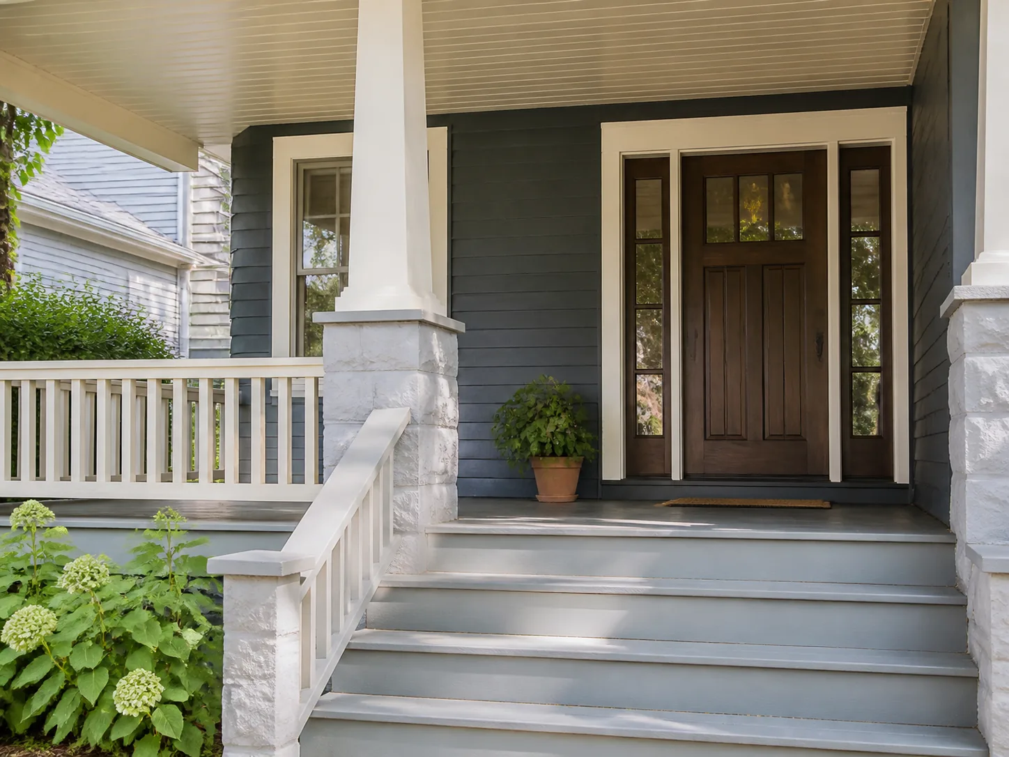 Residential front porch illustrating a housing search, not a currently available ABC Rental unit