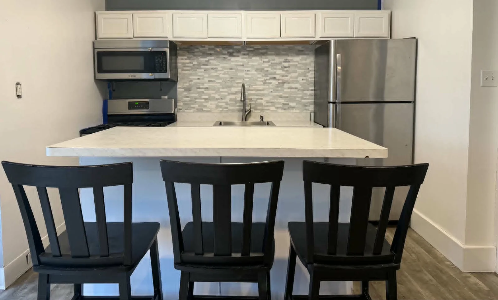 Representative kitchen from an ABC Rental property; not a photograph of this specific rental.